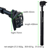 Maxbell Bike Seatpost Alluminum Alloy Seat Post Road Bike 31.6mmx400
