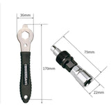Maxbell Bike Crank Puller Cycling Accessories Universal Remover for Bicycle no Cover Wrench