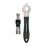 Maxbell Bike Crank Puller Cycling Accessories Universal Remover for Bicycle with Cover Wrench