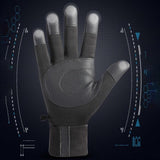 Maxbell Winter Gloves Touchscreen Gloves Water Resistance Thermal Cold Weather L