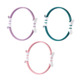 Maxbell Pilates Resistance Ring Yoga Circle Dual Handles Training for Fitness Thighs Pink