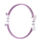 Maxbell Pilates Resistance Ring Yoga Circle Dual Handles Training for Fitness Thighs Purple