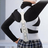 Maxbell Adjustable Posture Corrector Upper Back Belt Breathable Home M