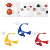 Maxbell Maxbell Ball Storage Rack Support Ball Holder Claw for Basketball Soccer Rugby Yellow