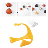 Maxbell Maxbell Ball Storage Rack Support Ball Holder Claw for Basketball Soccer Rugby Yellow