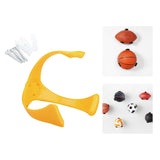 Maxbell Maxbell Ball Storage Rack Support Ball Holder Claw for Basketball Soccer Rugby Yellow