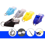Maxbell Sports Whistles with Lanyard Referee Whistle for Survival Outdoor Yellow