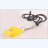 Maxbell Sports Whistles with Lanyard Referee Whistle for Survival Outdoor Yellow