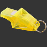 Maxbell Sports Whistles with Lanyard Referee Whistle for Survival Outdoor Yellow