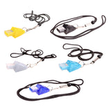 Maxbell Sports Whistles with Lanyard Referee Whistle for Survival Outdoor Yellow