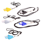 Maxbell Sports Whistles with Lanyard Referee Whistle for Survival Outdoor Yellow