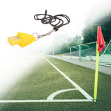 Maxbell Sports Whistles with Lanyard Referee Whistle for Survival Outdoor Yellow