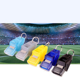 Maxbell Sports Whistles with Lanyard Referee Whistle for Survival Outdoor White