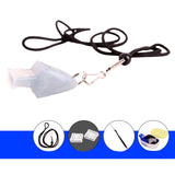 Maxbell Sports Whistles with Lanyard Referee Whistle for Survival Outdoor White