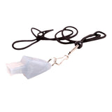 Maxbell Sports Whistles with Lanyard Referee Whistle for Survival Outdoor White