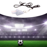 Maxbell Sports Whistles with Lanyard Referee Whistle for Survival Outdoor White