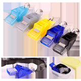 Maxbell Sports Whistles with Lanyard Referee Whistle for Survival Outdoor Blue