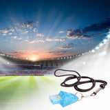 Maxbell Sports Whistles with Lanyard Referee Whistle for Survival Outdoor Blue