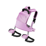 Maxbell Kids Ski and Snowboard Harness Winter Sports Learn to Ski Safely Ski Halter Pink