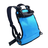 Maxbell Kids Ski and Snowboard Harness Teaching Ski Roller Skating Trainer Backpack blue