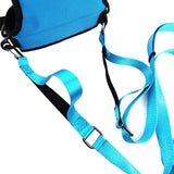 Maxbell Kids Ski and Snowboard Harness Teaching Ski Roller Skating Trainer Backpack blue
