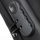 Maxbell Daypack Backpack Shoulder Pack Portable Code Lock Purse Men's Chest Bag Green