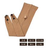 Maxbell Figure Skating Boot Tights Leggings Thickening Ice Skating Pantyhose 5 to 8