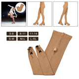 Maxbell Figure Skating Boot Tights Leggings Thickening Ice Skating Pantyhose 5 to 8
