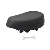 Maxbell Comfort E Bike Saddle Cushion Outdoor Riding Wide Mountain Road Bike Seat Black