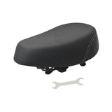 Maxbell Comfort E Bike Saddle Cushion Outdoor Riding Wide Mountain Road Bike Seat Black