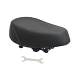 Maxbell Comfort E Bike Saddle Cushion Outdoor Riding Wide Mountain Road Bike Seat Black