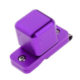 Maxbell Billiard Pool Chalk Holder with Belt Clip Metal Precision Tool Purple