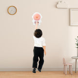 Maxbell Children Touch High Jump Counter for Children Exercise Accessories Home Pink