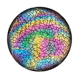 Maxbell Glowing Reflective Soccer Ball Durable PU for Competition Training Child Tree Stump Size 5