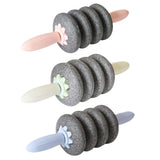 Maxbell Roller Wheel Exercise Wheel Abdomen Stretching Trainer Home Equipment pink