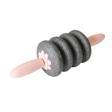 Maxbell Roller Wheel Exercise Wheel Abdomen Stretching Trainer Home Equipment pink