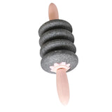Maxbell Roller Wheel Exercise Wheel Abdomen Stretching Trainer Home Equipment pink