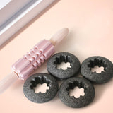 Maxbell Roller Wheel Exercise Wheel Abdomen Stretching Trainer Home Equipment pink
