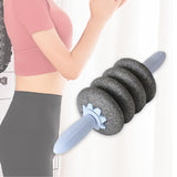Maxbell Roller Wheel Exercise Wheel Abdomen Stretching Trainer Home Equipment blue