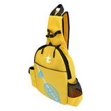 Maxbell Durable Tennis Racquet Bag with Detachable Shoulder Strap for Travel Unisex Yellow