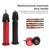 Maxbell Portable Bike Tubeless Tire Repair Kit Fix Puncture or Flat Simple to Use Red