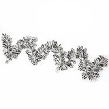 Maxbell Tinsel Garland Reusable with Football Shape for Celebration Reception Wall Gold