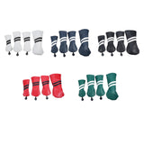 Maxbell Golf Club Head Cover Protective Covers with Tags Long Neck Water Resistant White