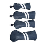 Maxbell Golf Club Head Cover Protective Covers with Tags Long Neck Water Resistant Blue