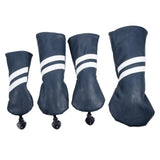 Maxbell Golf Club Head Cover Protective Covers with Tags Long Neck Water Resistant Blue