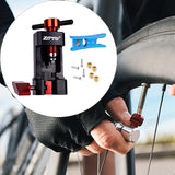 Maxbell Needle Driver Insertion Tool with Hose Fitting Inserts with Cutter for Bike B