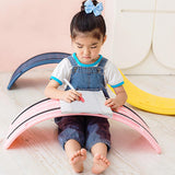 Maxbell Balancing Board Training Twisting Balance Board for Home Exercises blue