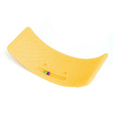 Maxbell Balancing Board Training Twisting Balance Board for Home Exercises yellow