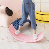 Maxbell Balancing Board Training Twisting Balance Board for Home Exercises yellow