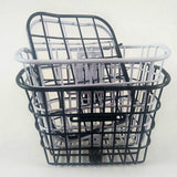 Maxbell Bike Basket Quick Release Front Handlebar Removable for Man Boys Woman Girls White